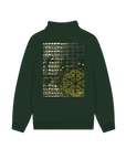 Evergreen Printed Sweater Back