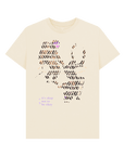 Natural Recycled Printed T-Shirt Front