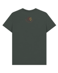 Dark Grey Printed T-shirt Back
