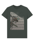 Dark Grey Printed T-shirt Front