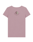 Mauve Printed T-shirt Back