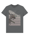 Slate Grey Printed T-shirt Front