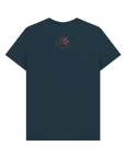 Denim Blue Printed T-shirt Back