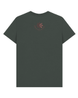 Dark Grey Printed T-shirt Back