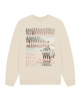 Oat Printed Sweater Front