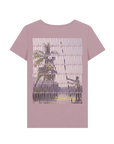 Mauve Printed T-shirt Back