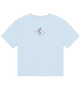 Sky Blue Printed T-shirt Back