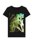 Black Printed T-shirt Front