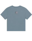 Stone Blue Printed T-shirt Back