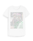 Arctic White Printed T-shirt Front