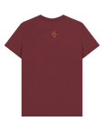Red Wine Printed T-shirt Back