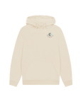 Oat Printed Hoody Front
