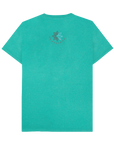 Seagrass Green Recycled Printed T-Shirt Back