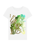 White Printed T-shirt Front