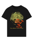Black Printed T-shirt Front