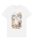 White Printed T-shirt Front