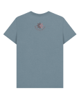 Stone Blue Printed T-shirt Back