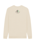 Oat Printed Sweater Back