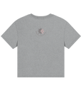 Athletic Grey Printed T-shirt Back