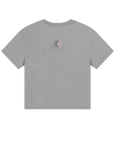 Athletic Grey Printed T-shirt Back