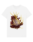 White Printed T-shirt Front