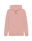 Sunset Pink Recycled Hoody Back
