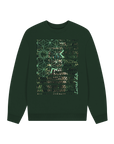 Evergreen Printed Sweater Front