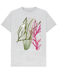 Grey Recycled Printed T-Shirt Front