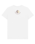 White Printed T-shirt Back