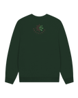 Evergreen Printed Sweater Back