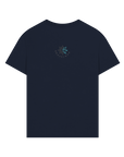Navy Printed T-shirt Back