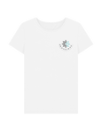 White Printed T-shirt Front