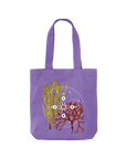 Violet Printed Bag Front