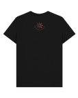 Black Printed T-shirt Back