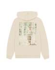 Oat Printed Hoody Back