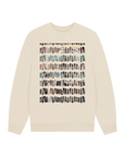 Oat Printed Sweater Front