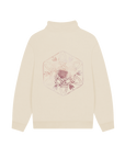 Oat Printed Sweater Back