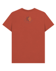 Rust Printed T-shirt Back