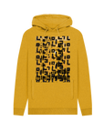 Sunflower Yellow Recycled Hoody Front