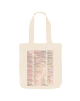 Natural Printed Bag Front