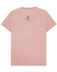 Sunset Pink Recycled Printed T-Shirt Back