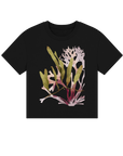 Black Printed T-shirt Front