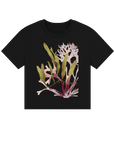 Black Printed T-shirt Front