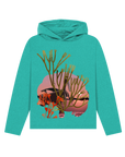 Seagrass Green Recycled Hoody Front