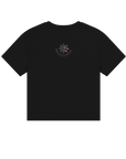 Black Printed T-shirt Back