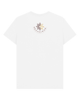 White Printed T-shirt Back