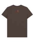 Chocolate Printed T-shirt Back