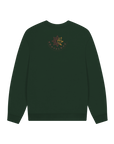 Evergreen Printed Sweater Back