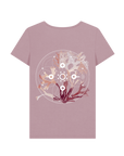 Mauve Printed T-shirt Back