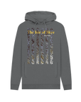 Slate Grey Printed Hoody Front
